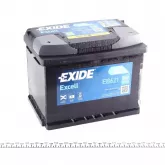 Акумулятор 62Ah-12v Exide EXCELL (242х175х190), L, EN540